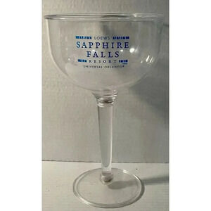 Daiquiri Cup Lowes Sapphire Falls Universal‎ Orlando Pool Bar 10 3/8”H x 6 1/4”W